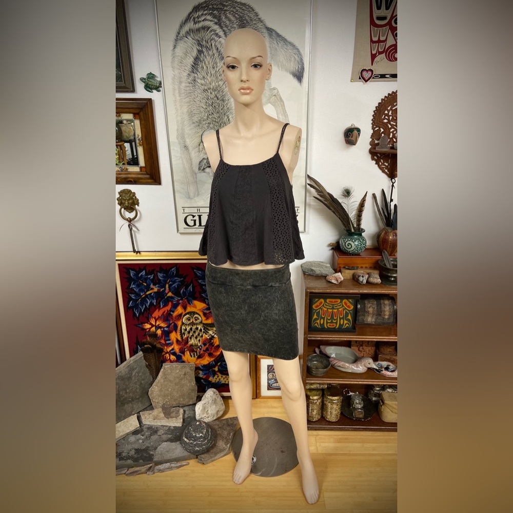 Dark Grey Bobo Tank Top